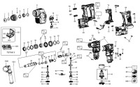 DeWalt DCH253-GB ROTARY HAMMER Spare Parts